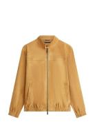 Dc Essential Leather Jacket Beige Tommy Hilfiger