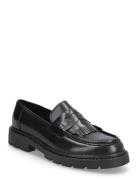 Biajeff Fringe Loafer Polido Black Bianco