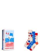 3-Pack Cin Cin Socks Gift Set Patterned Happy Socks