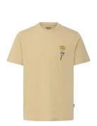 Bhkameron Funny Emb S/S Tee Beige Blend