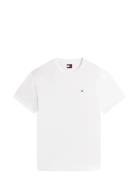 Tjm Reg Sflag Ss Tee Ext White Tommy Jeans