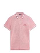 Oxford Two T Reg Placket Red Tommy Hilfiger