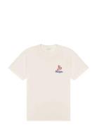 Embroidery Tee Cream Wrangler