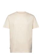 Beam T-Shirt Cream Makia