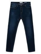 Anbass Trousers Slim 99 Denim Navy Replay