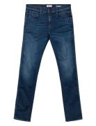 Anbass Trousers Slim Hyperflex Matrix Blue Replay