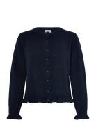 Kbnoabelle Frill Cardigan Navy Karen By Simonsen