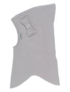 Cotton Balaclava With Bow - Single Grey Mikk-line
