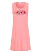 Sleevelesss Nightdress Pink Damella Of Sweden