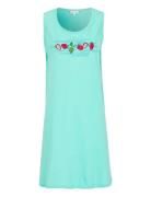 Sleevelesss Nightdress Blue Damella Of Sweden