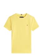 Essential Cotton Reg Fit Tee Ss Yellow Tommy Hilfiger