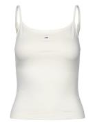Tjw Essential Strap Top Ext White Tommy Jeans