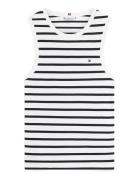 Slim Cody C-Nk Tank Top White Tommy Hilfiger