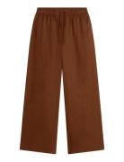 Ess Linen Pull On Pants Brown Tommy Hilfiger