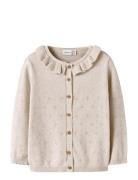 Nmfdiame Ls Knit Card Beige Name It