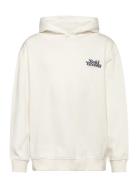 Koghollylife L/S Printed Hoodie Swt Cream Kids Only