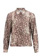 Objbetri L/S Re Shirt E Aw Fair 25 Brown Object