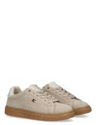 Tommy Hilfiger Low Cut Lace-Up Sneaker Beige Tommy Hilfiger