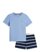Ss Pj Set Blue Tommy Hilfiger