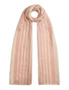 Th Elevated Chic Scarf Pink Tommy Hilfiger
