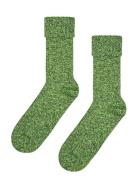 Folded Cuff Sock Green Happy Socks