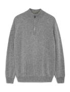 Patton Half Zip Grey Oscar Jacobson