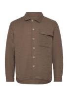 Cfmatt Structured Overshirt Brown Casual Friday