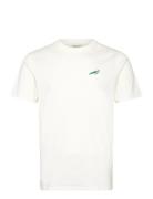 Cflinder 0255 Tee With Emb. Cream Casual Friday