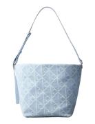 Emblem Aop Denim Bucket Blue Calvin Klein