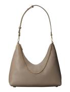 Emblem Hw Pebble Shoulder Bag Beige Calvin Klein