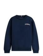 Monotype Graphic Sweatshirt Navy Tommy Hilfiger