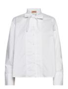 Shoshana Garment Dyed Poplin White Rue De Tokyo