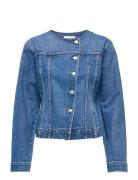 Onlisabel Ls Asym Dnm Jkt Mae Blue ONLY