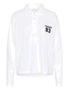 Kamiala Polo Ls T-Shirt White Kaffe