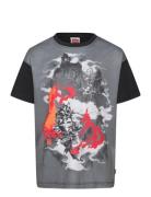 Lwtaj 203 - T-Shirt S/S Black LEGO Kidswear