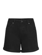 Vmzuri Hr Loose Denim Shorts Mix Ga Noos Black Vero Moda