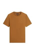 Ess Seasonal Reg Fit Solid Tee Brown Tommy Hilfiger