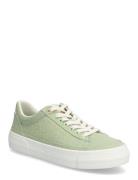 Th Foxing Platform Washed Canvas Green Tommy Hilfiger