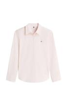 Ess Poplin Regular Shirt Pink Tommy Hilfiger