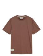 Akkikki S/S Tee Noos - Gots Brown Anerkjendt