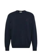 Eu Ls Cotton Relaxed Crewnk Swea Navy Calvin Klein Jeans