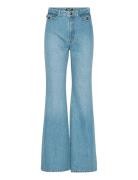Flared Highwaisted Jeans Blue ROTATE