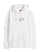 Tjm Reg Entry Dna Play Hood White Tommy Jeans