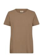 Frzashoulder Tee 1 Brown Fransa