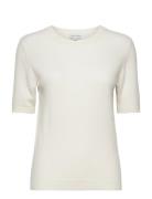 T-Shirt Over D Cream Davida Cashmere