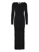 Rwdelicia Long Dress Black Rosemunde