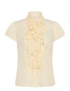 Tillisz Ss Shirt Cream Saint Tropez