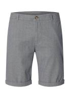 Slmslim-Luton Miles Flex Shorts Noos Grey Selected