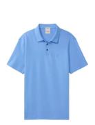 Ss Supima Chest Emb Polo Blue Calvin Klein