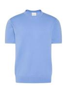 Ss Supima Cotton Crew 14Gg Blue Calvin Klein